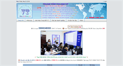 Desktop Screenshot of daytinhoc.net